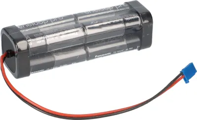 Produktbild von eneloop Akkupack 9,6V/2500 mAh - F2x2x2 passen f Futaba Empfängerkabel Zelle AA, HR-3UWX-4BP