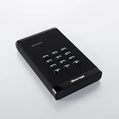 Zdjęcie produktu dla iStorage diskAshur3 HDD, 2 TB, 2.5", 3.2 Gen 1 (3.1 Gen 1), Czarny