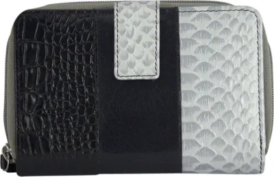 Produktbild von Sunsa große Geldbörse für Damen Leder Geldbeutel Portemonnaie mit RFID Schutz Brieftasche viele Kreditkarten Fächer Geldtasche kleine Geschenk