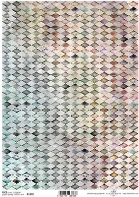 Produktbild von ITD Reispapier Decoupage Bastelpapier Serviettentechnik-R2500 grauer Hintergrund Risse