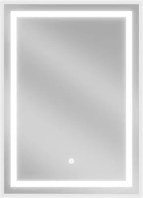 Obrázok produktu pre Mexen Miko kúpeľňové zrkadlo s podsvietením 50 x 70 cm, LED 6000K, ochrana proti zahmleniu - 9819-050-070-611-00