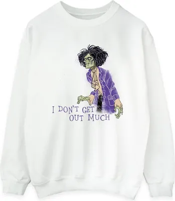 Produktbild von Disney - "Hocus Pocus Don't Get Out Much" Sweatshirt für Damen BI15596 (L) (Weiß)