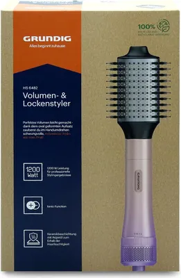 Produktbild von GRUNDIG HS 6482 Volumen- & Lockenstyler HS 6482, 1200 W, Keramik mit Arganöl, I