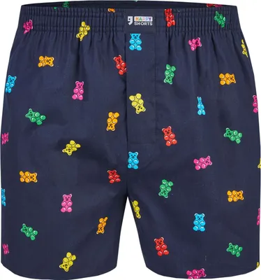 Produktbild von Happy Shorts Herren american Boxer Boxershorts Shorts Webboxer Gummibären - Gummi Bears, Farbe:Gummibären - Gummi Bears, Grösse:M