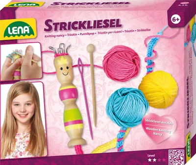 Produktbild von Zestaw drewnianych czółenek dziewiarskich LENA ze szczegółowymi instrukcjami