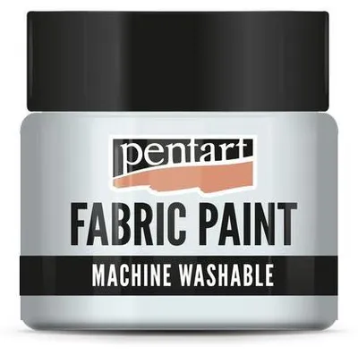 Zdjęcie produktu dla Farba do tkanin świecąca w ciemności Pentart 30 ml - pomarańczowa