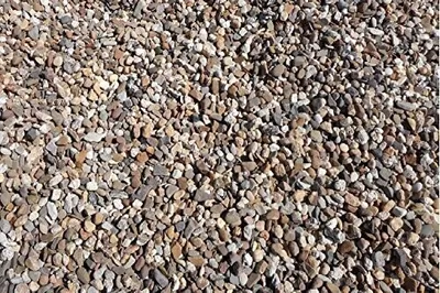 Produktbild von 25 kg gewaschener bunter Rheinkies 2-8 mm