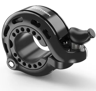 Produktbild von Fahrradklingel Fahrradglocke Lenkerklingel - Aluminium - Bis 110 dB - Schwarz - Für Mountainbike, E-Bike und Stadtrad