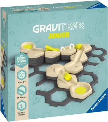 Immagine prodotto di GraviTrax JUNIOR Start and Run Expansion Set - Marble Runs - Ages 3 and up - 27531 - Ravensburger