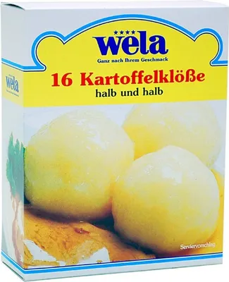 Produktbild von WELA - Kartoffelklöße 16 Stück
