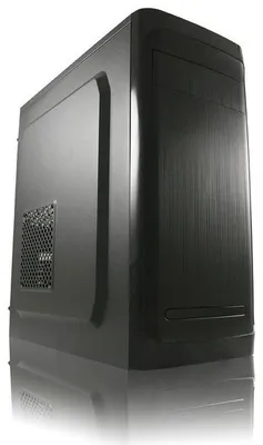 Produktbild von LC-Power 7034B, Midi Tower, PC, Schwarz, ATX, micro ATX, Mini-ATX, Metall, 14,5 cm