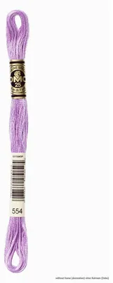 Immagine prodotto di Filato da ricamo DMC Mouline Special 117MC -554, 6 capi, 8 m