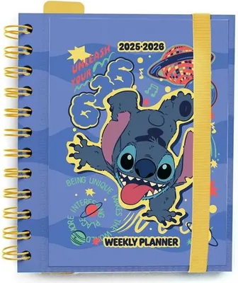 Produktbild von Disney Stitch - Wochenplaner A5 2025/2026