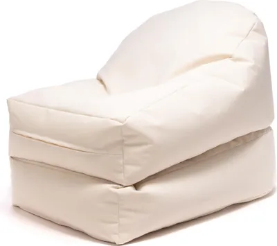 Produktbild von Ecopuf Sitzsack Bean Bag Bodensessel Outdoor 60 x 90 / 175 cm Solaya  Creme