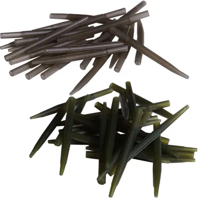 Produktbild von RidgeMonkey Tec Anti Tangle Sleeves 45mm long - 25 Tubes, Farbe:Weed Green