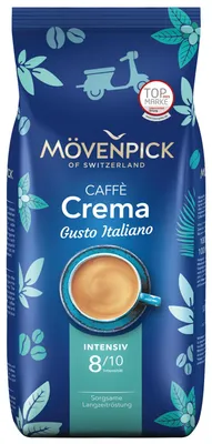 Immagine prodotto di MÖVENPICK 951830 Caffè Crema Gusto Italiano, chicco intero, 1000g