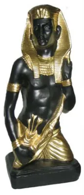 Image de Egypte Sculpture Pharaon Statue plastique Figures Statues Style Antique 46cm Nouveau
