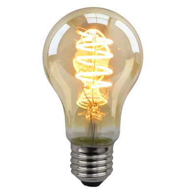 Produktbild von Olucia - TUELO A60 - E27 LED-Glühbirne - 4W - 2200K - Dimmbar - Bernstein