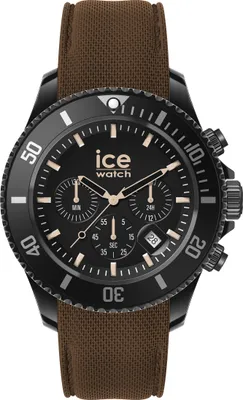 Produktbild von Ice-Watch 020625 ICE chrono Black brown L Uhr Herrenuhr Datum braun