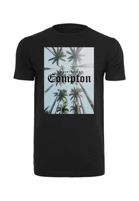 Produktbild von Herren-T-Shirt Mr. Tee Compton Palms, schwarz - Größe L