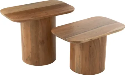 Produktbild von 2er-Set Couchtische aus Akazienholz