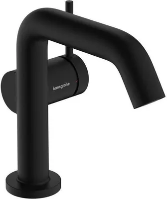 Obrázok produktu pre Jednopáková umývadlová batéria Tecturis S Fine CooStart Ausl 13cm PO matná čierna matná čierna
