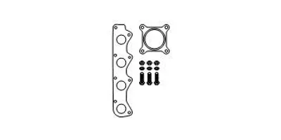 Produktbild von HJS Montagesatz Katalysator 82 11 3252 für VW Lupo (6X1, 6E1)