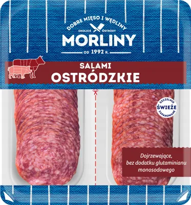 Obrázok produktu pre Salami Ostródzkie Morliny 100 g