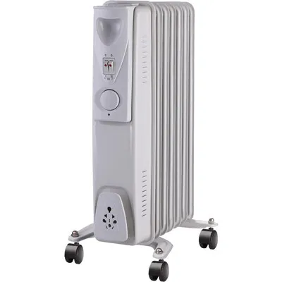 Immagine prodotto di Qlima EOR2015 Stufa elettrica per ambienti interni Bianco 1500 W Termoventilatore ad olio
