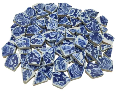 Productafbeelding van Solidchoice - 500 g Gebroken Keramische Mozaïektegels voor Ambachten
