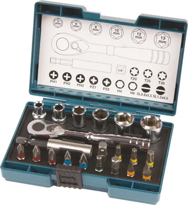 Produktbild von Makita B-54081 Ratschen + Bit-Set