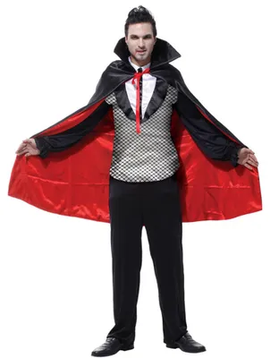 Produktbild von Einheitsgröße MP-39|Vampir Kostüm "Dark Dracula" MIESEPETER®