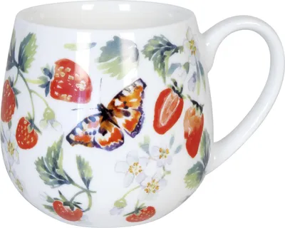 Image de Könitz Mug Fruity Tea Strawberry - Victoria Lowe, Mug à café, tasse, mug, porcelaine, 420 ml, 11 1 143 2599