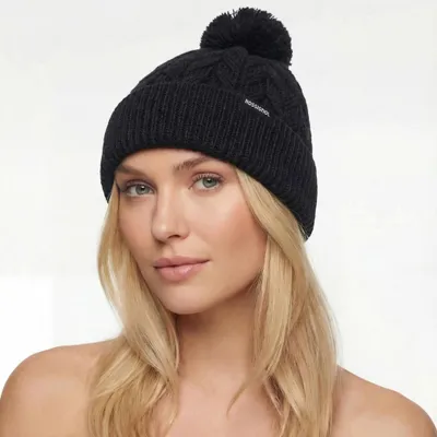 Produktbild von Wintermütze ROSSIGNOL W Sofia Schwarz Schwarz