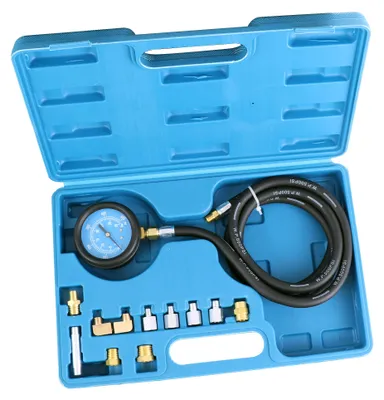Immagine prodotto di Tester di pressione dell'olio Misuratore di pressione dell'olio 13 pezzi Tester di pressione dell'olio Attrezzatura di misurazione
