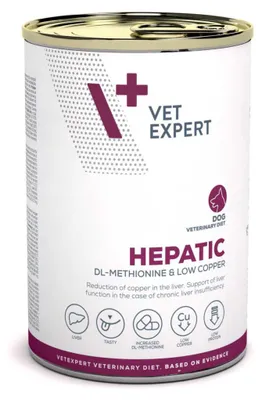 Image de Nourriture humide VETEXPERT Hepatic Dog Viande 400 g