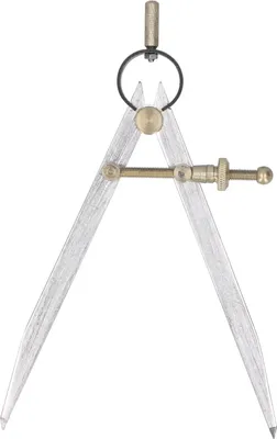 Produktbild von Abstandsmesser, verstellbarer Zirkel, Lederhandwerks-Zeichenzirkel, Holzbearbeitungswerkzeuge, 4 Zoll