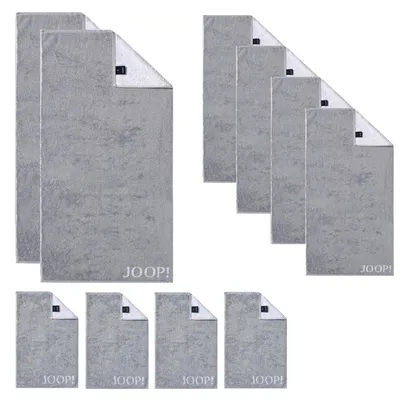 Produktbild von JOOP! 1600-76 Set 10-tlg. silber 2x Duschtuch 4x Handtuch 4x Gästetuch