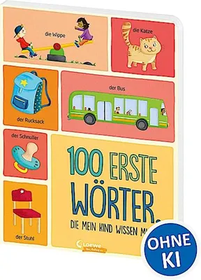 Produktbild von 100 erste Wörter, die mein Kind wissen muss