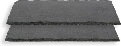 Obrázek produktu pro Dvě kamenné desky o rozměrech 30 x 11 cm na sushi, kamenné servírovací talíře na sýr a potraviny