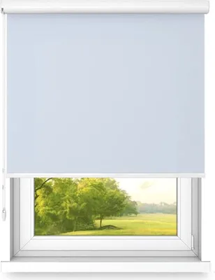 Image de time4blinds, Store enrouleur côté, Gauche, 1000x1400mm, Gris-Bleu