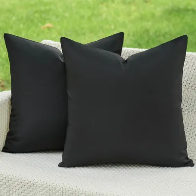 Obrázok produktu pre Poťah na vankúš určený na vonkajšie použitie, vodeodolný, 50 x 50 cm, odolný voči poveternostným vplyvom, vhodný do záhrady a na balkón
