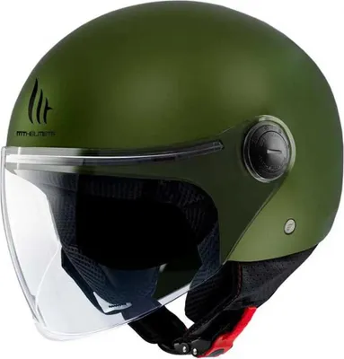 Obrázok produktu pre Jet Helma MT Helmy Street S Solid A6 Green Matt veľkosť M