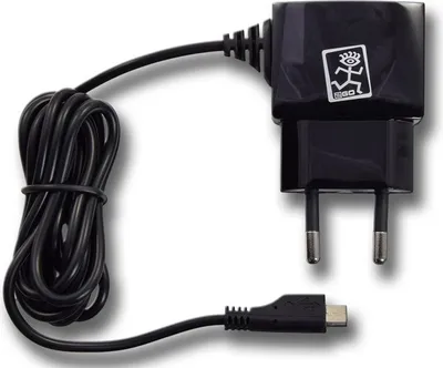 Produktbild von 2Go Netz Ladegerät Micro USB 100-240V 1000mA schwarz