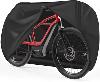 Immagine prodotto di Copertura impermeabile per biciclette - Copertura per 1 bicicletta - Robusta - Rivestimento inPoliuretano600D - Dimensioni 195,6 x 78,7 x 119,4 cm - Copertura per biciclette
