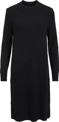 Produktbild von VILA Langarm Midi Strickkleid Loose Fit Pullover Dress Shirt Knielang VIRIL Größe: L