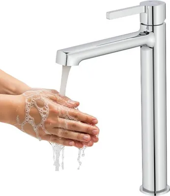 Obrázok produktu pre ALITA Laveo BVA_02ND Umyvadlová batéria na dosku, chróm