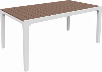 Obrázek produktu pro Zahradní stůl Keter Harmony bílý / cappuccino