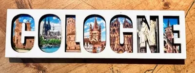 Produktbild von Köln Magnet - Souvenir für den Kühlschrank - Deutschland Reiseandenken - Nordrhein-Westfalen Motiv