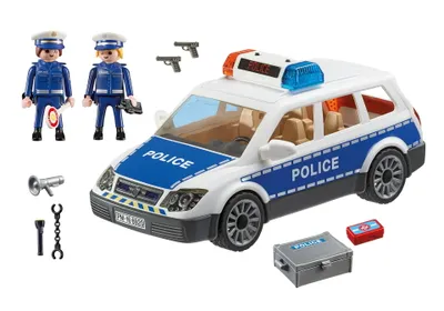 Produktbild von Fahzeug mit Licht und Ton City Action Police PLAYMOBIL 6920 Weiß